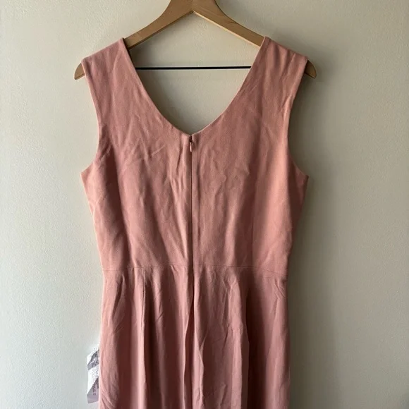 Dress the population Sandra Plunge Crepe Trumpet Gown Sz L -  www.disolcolor.com